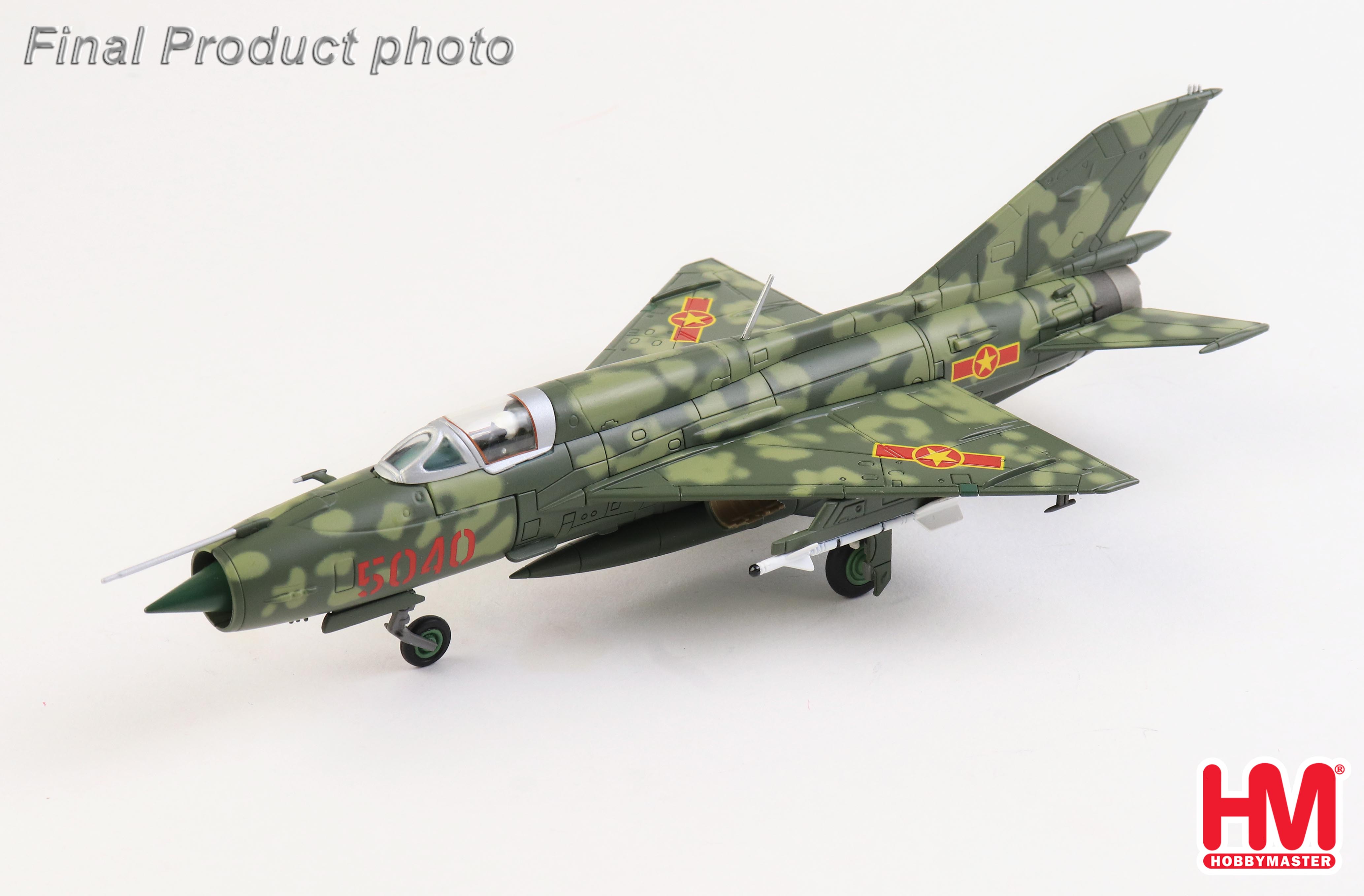 MIG-21PFM 5040, 921st Fighter Regiment, Vietnam AF, Dec 1972